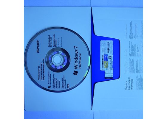 चीन माइक्रोसॉफ्ट विंडोज 7 प्रोफेशनल डीवीडी ऑपरेटिंग सिस्टम / डब्ल्यू 7 उत्पाद कुंजी आपूर्तिकर्ता
