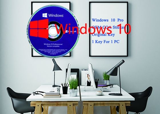 चीन Microsoft विन 10 प्रो उत्पाद कुंजी सॉफ्टवेयर स्टिकर 64 बिट डीवीडी + ओईएम कुंजी सक्रियण ऑनलाइन, माइक्रोसॉफ्ट विंडोज 10 प्रो डीवीडी आपूर्तिकर्ता