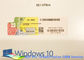 निचले स्तर के विंडोज 10 प्रो OEM स्टिकर 64 बिट ऑनलाइन सक्रिय प्रो विंडोज स्टिकर आपूर्तिकर्ता