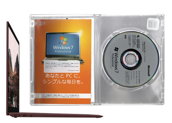 चीन 100% मूल सिस्टम सॉफ्टवेयर विंडोज 7 / विन 7 एफपीपी डीवीडी मीडिया आपूर्तिकर्ता